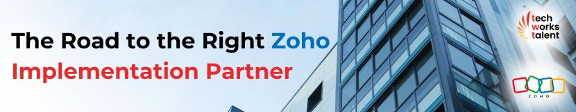 road to right zoho implementation partner